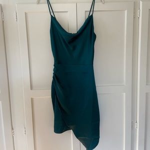 Aqua Emerald Mini Dress